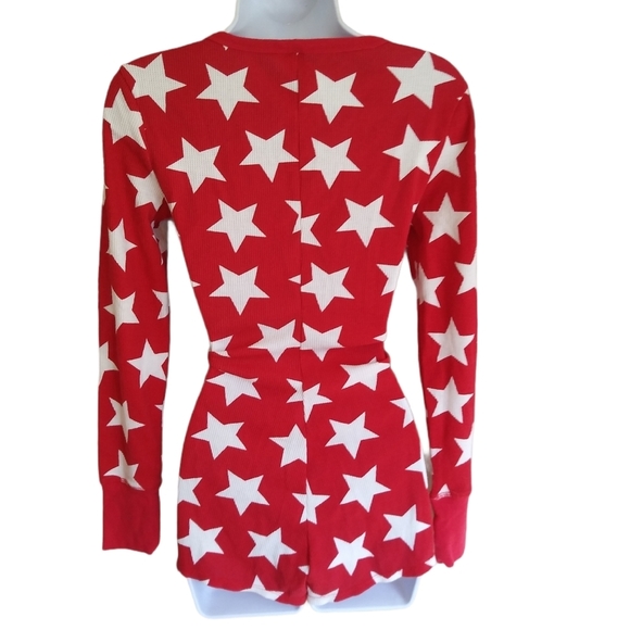 La senza red&white star pj romper - Picture 2 of 2